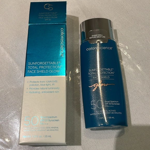 COLORESCIENCE SPF 50 SUNSCREEN GLOW & EYE MASK - Picture 3 of 5